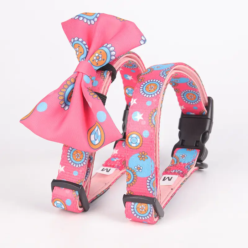 OKEYPETS - OKEYPETS Manufactures Supply OEM Fashionable Stylish Soft Comfortable Pet Designer Dog Collar Neoprene Dog Collar 1