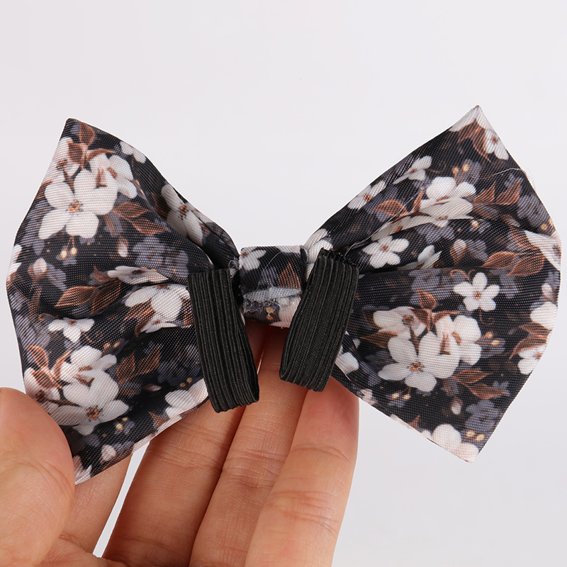 OKEYPETS Bandana pour chien avec nœud papillon et logo imprimé personnalisé, motif attrayant et design gratuit, accessoire pour animaux de compagnie 14