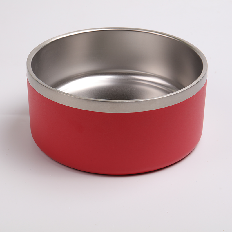 OKEYPETS - OKEYPETS Tartós, többszínű kisállat vizespalack tálak Könnyen tisztítható Környezetbarát rozsdamentes acél kisállat tál kutyatál 12