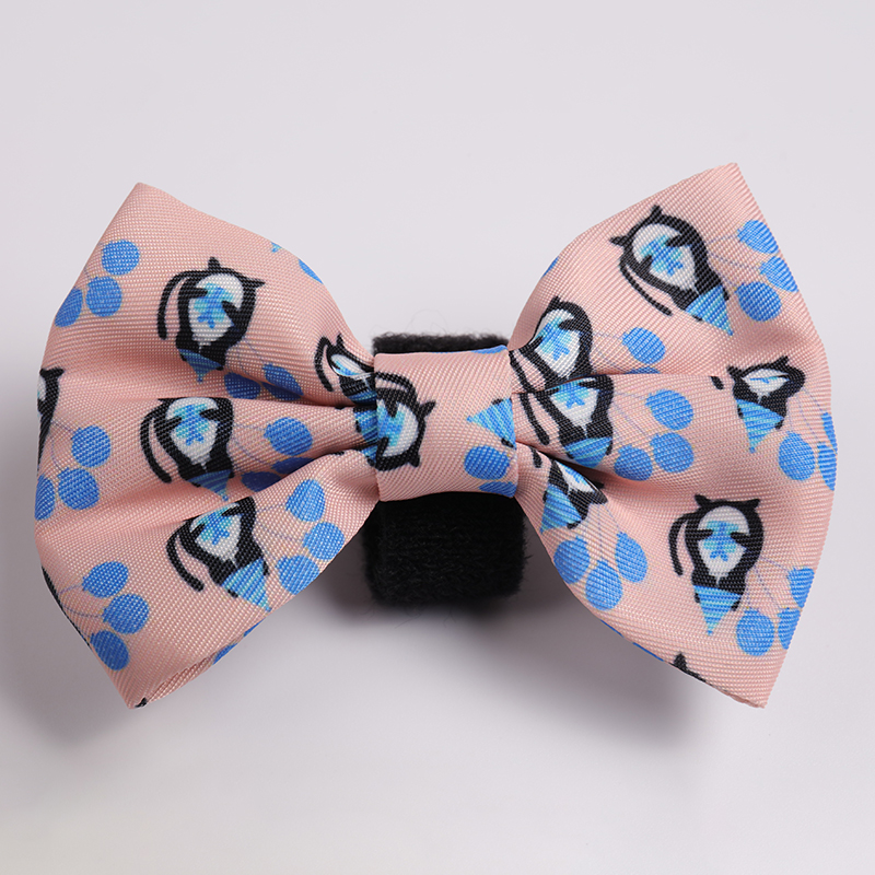 OKEYPETS Accessoires pour chiens - Nœud papillon amovible, élégant et luxueux pour le cou et le collier 13