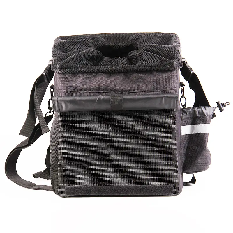 OKEYPETS - OKEYPETS Competitive Price Folding Detachable Cycling Puppy Basket Handbag Pet Travel Carrier Folding Cat Basket for Bike All products 1