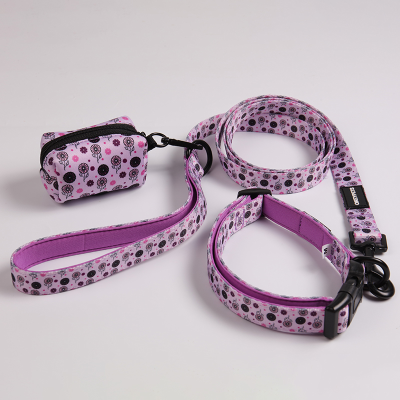 OKEYPETS Brugerdefineret Print Afføringspose Holder Dispenser Neopren Hunde Afføringspose Holder 12