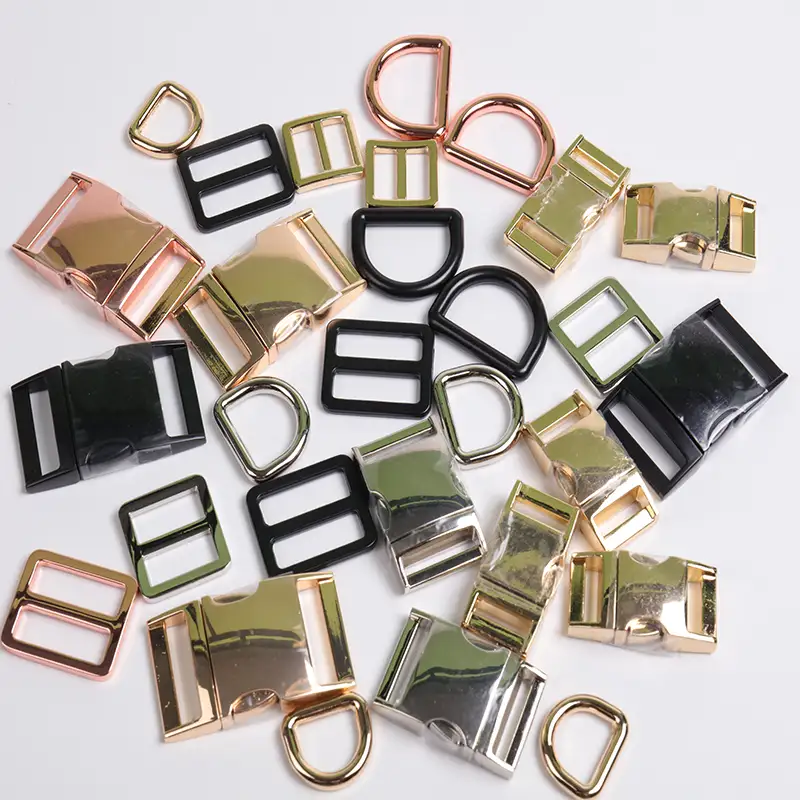 OKEYPETS - Vente en gros d'accessoires de mode de luxe avec boucle métallique à dégagement rapide 1