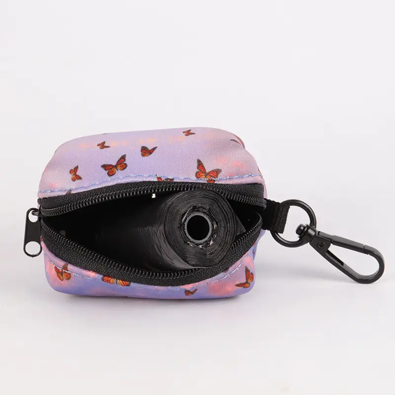 OKEYPETS - OKEYPETS Porte-sacs à déjections canines biodégradable pour activités extérieures - Sacs souples en néoprène pour ramasser les déjections canines 1