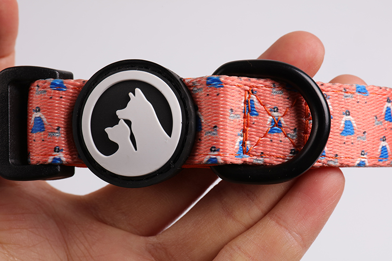 OKEYPETS - OKEYPETS Holdbar, vendbar neopren hundesnor i pink med komfortabel polstret neopren hundesnor 14