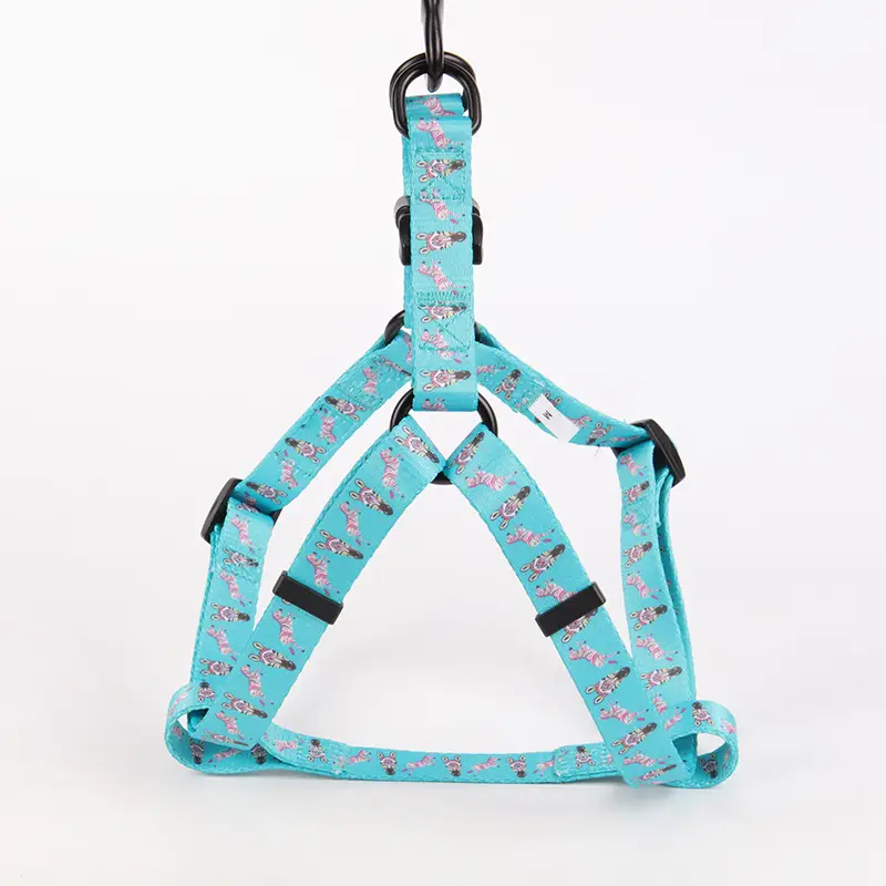 OKEYPETS - Harnais-gilet rembourré réversible, léger, robuste et à dégagement rapide OKEYPETS pour chiens, en sangle polyester. 1