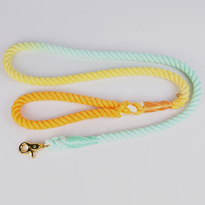 OKEYPETS - OKEYPETS Erős kutyapóráz gyártó Professzionális, luxus, tartós, többszínű, egyedi színátmenetes lókötél kutyapóráz 10