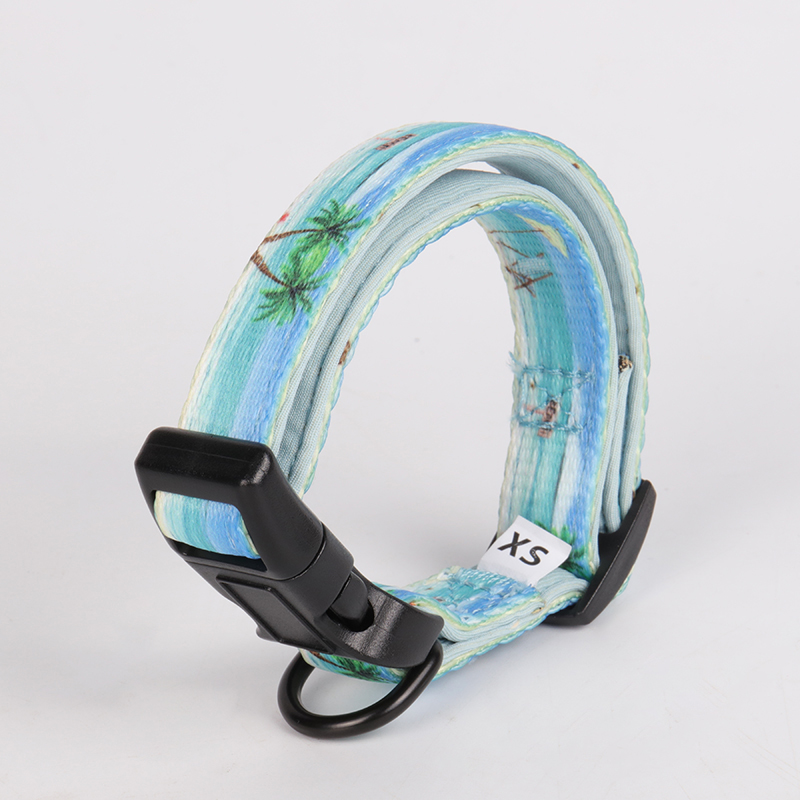 OKEYPETS - OKEYPETS Kvalitní, silný, roztomilý, reklamní, odolný, polstrovaný, prodyšný, neoprenový, barevný, na zakázku, designový obojek pro psy, obojek pro domácí mazlíčky 9