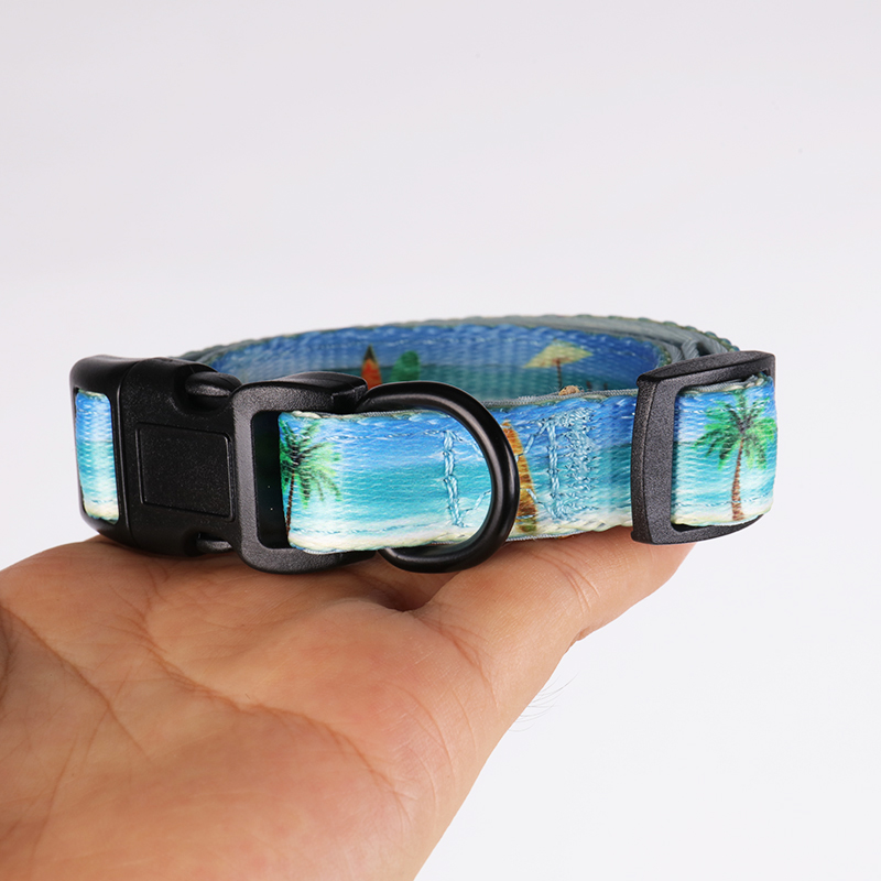 OKEYPETS - OKEYPETS Kvalitní, silný, roztomilý, reklamní, odolný, polstrovaný, prodyšný, neoprenový, barevný, na zakázku, designový obojek pro psy, obojek pro domácí mazlíčky 11