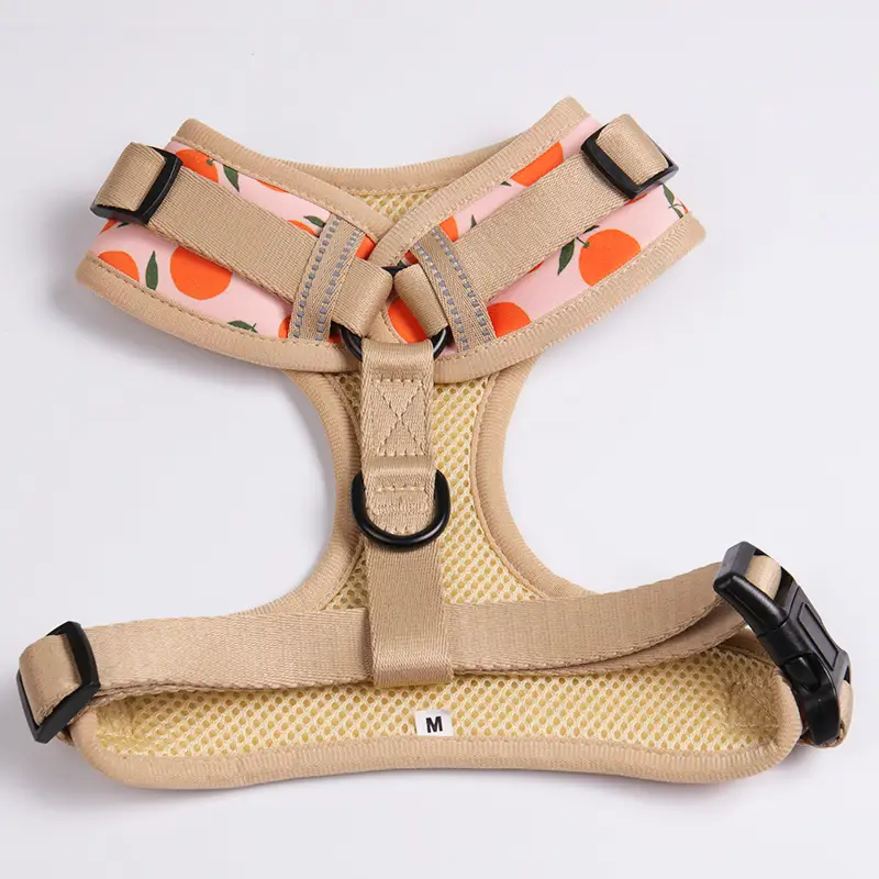 OKEYPETS - OKEYPETS No Pull Custom Design Soft Reflective Strap Safety Padded Breathable Pet Backpack Dog Harness Neoprene Dog Harness 1