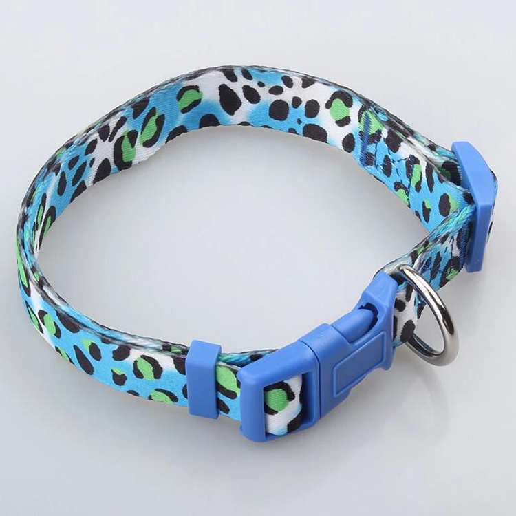 OKEYPETS - Collier pour animaux de compagnie OKEYPETS avec anneau en D, pour une durabilité accrue, sublimation tendance, en polyester et coton. Collier chaîne pour chien Pitbull en polyester. Dollar 10