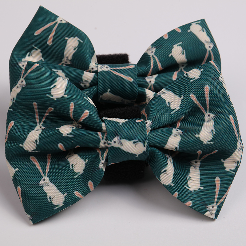 OKEYPETS Vente en gros Nœuds papillon pour chiens colorés et personnalisés, de créateurs variés, sublimés, uniques, à motifs floraux 11