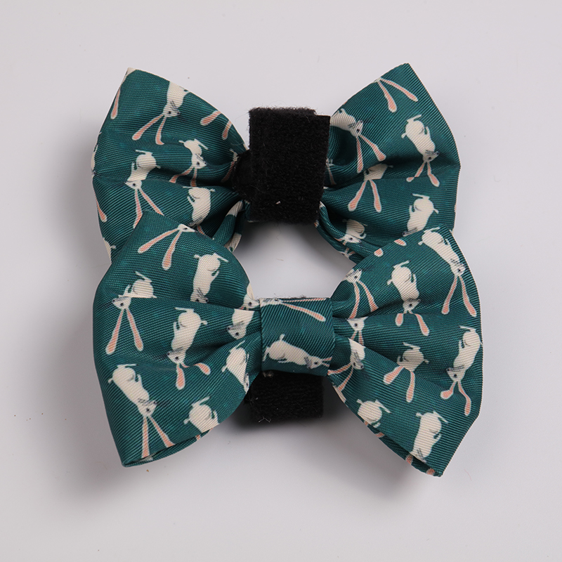 OKEYPETS Vente en gros Nœuds papillon pour chiens colorés et personnalisés, de créateurs variés, sublimés, uniques, à motifs floraux 8