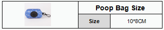 OKEYPETS - OKEYPETS Competitive Price Pet Poop Bag Dispenser Leash Attachment Eco-clean Dog Poop Holder Bag Dog Poop Bag Holder 9