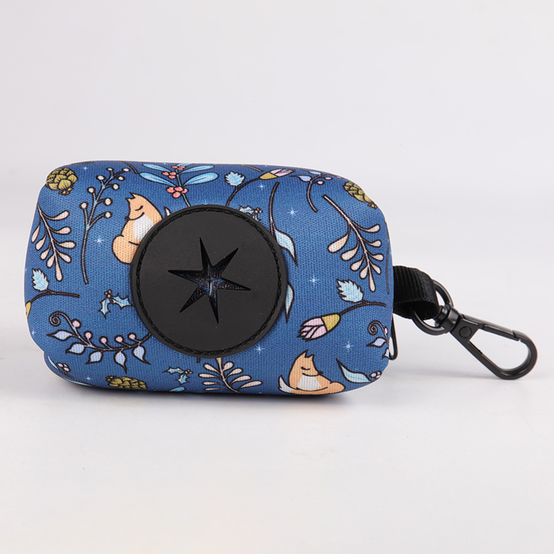 OKEYPETS - OKEYPETS Vente en gros Porte-sacs à déjections canines mains libres, écologique et coloré, en néoprène, personnalisable par sublimation 10