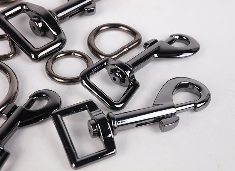 OKEYPETS - OKEYPETS Petite bandoulière de sac à main robuste pour chien, accessoires de fixation pour collier et laisse, boucle pivotante en métal. 12