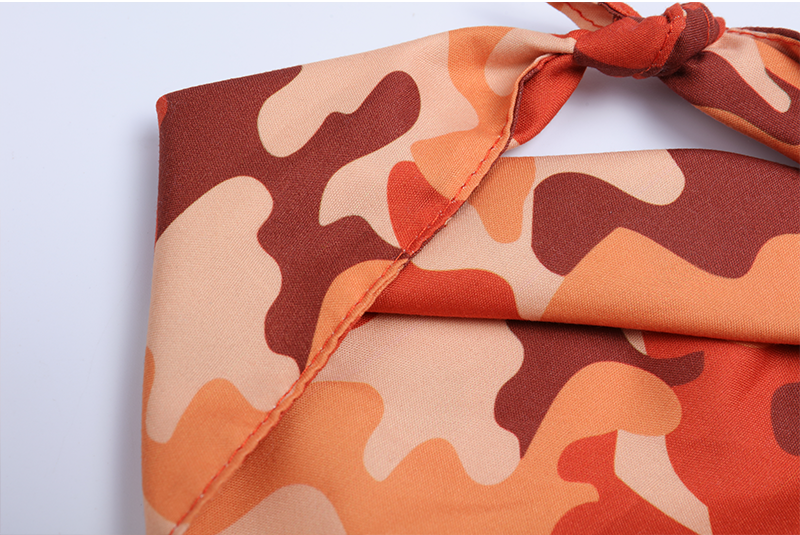 OKEYPETS - Bandana pour chien double couche en coton doux et coloré, impression par sublimation, OEM et ODM 14