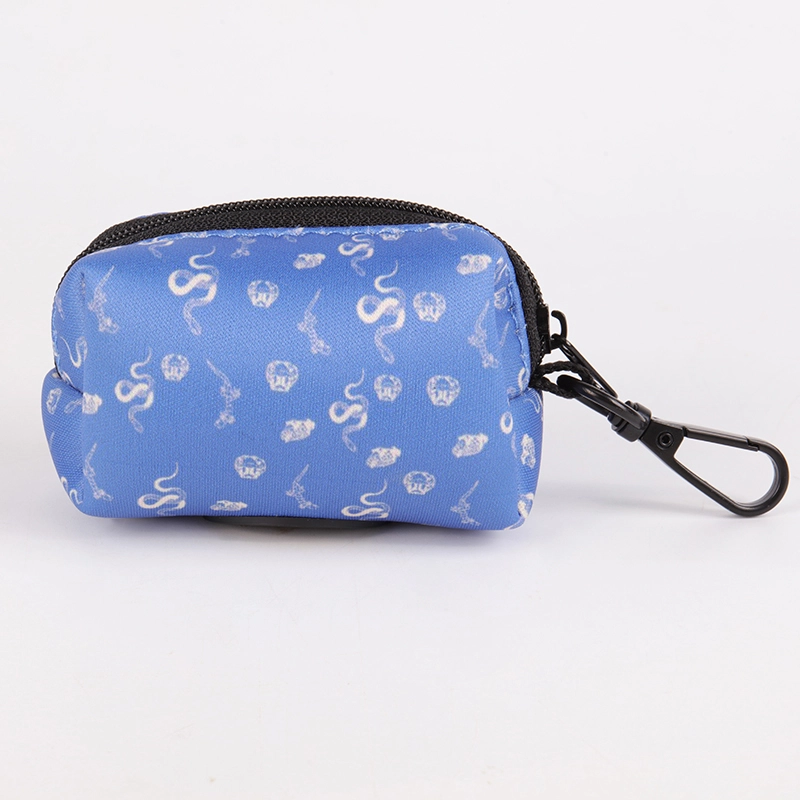 Prilagođeni neoprenski prijenosni dozator vrećica za pseći otpad, držač za slatke vrećice za pseći izmet 6