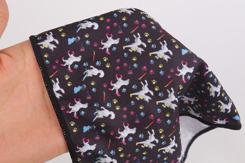 OKEYPETS Уникальный дизайн и особенности Мягкая и дышащая бандана для собак Банданы для щенков Аксессуары для собак Шарф для собак с принтом 9