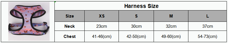 OKEYPETS Miękka, wyściełana kamizelka dla zwierząt z neoprenu, odwracalna, dekoracyjna uprząż dla psa, z nadrukiem według własnego projektu 7
