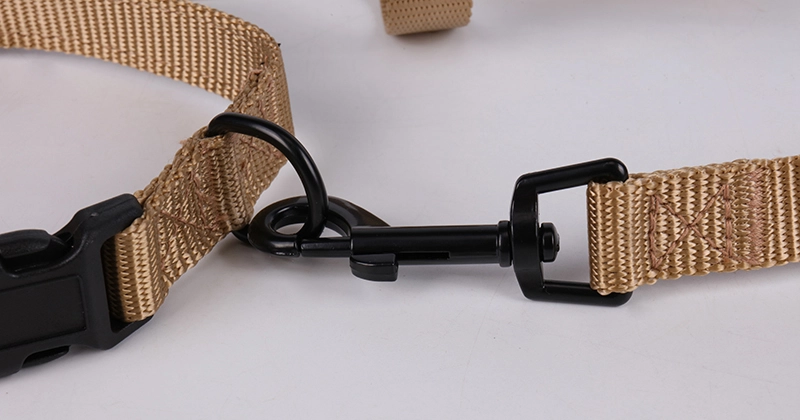 OKEYPETS Ensemble collier et laisse pour chiens, couleurs unies, réglables, souples et résistantes, en nylon. 13