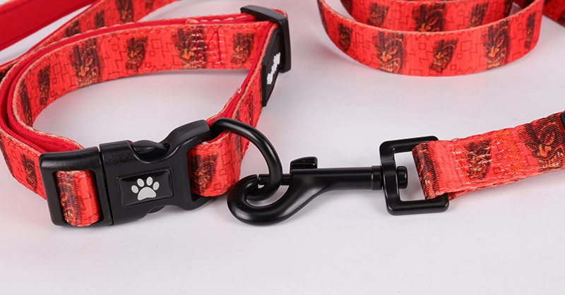 OKEYPETS Durable And Comfortable Neoprene Padded Designer Pet Collar No Pull Dog Collar 12