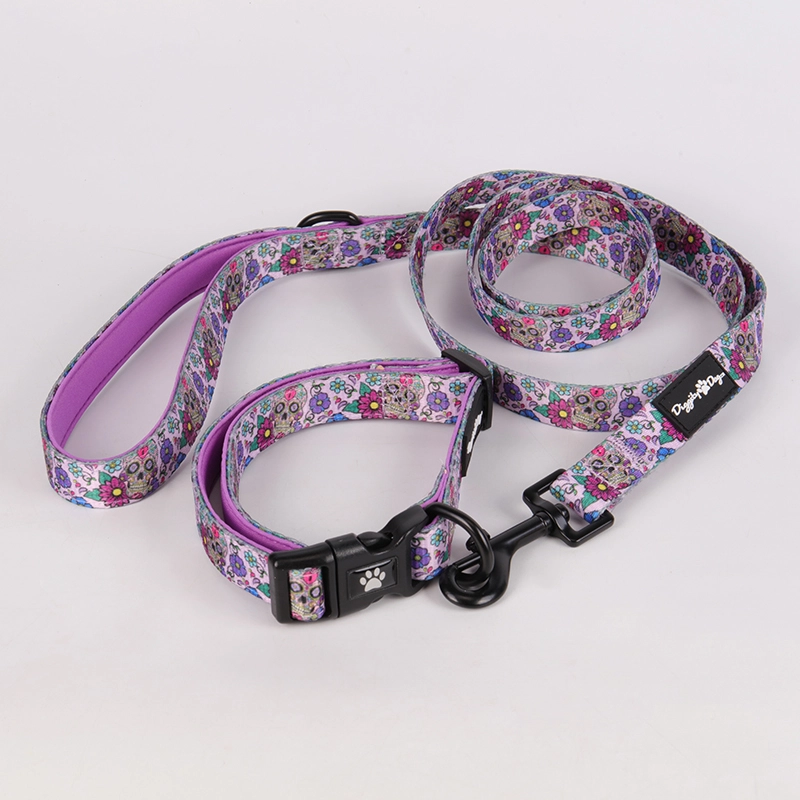 OKEYPETS Zgardă reglabilă pentru câini, confortabilă, din neopren, căptușită, pentru cățeluș 12