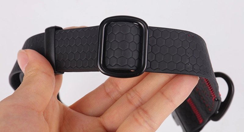 Zgardă de dresaj personalizată Okeypets, ușor de curățat, cu chingă acoperită cu poliuretan TPU 13