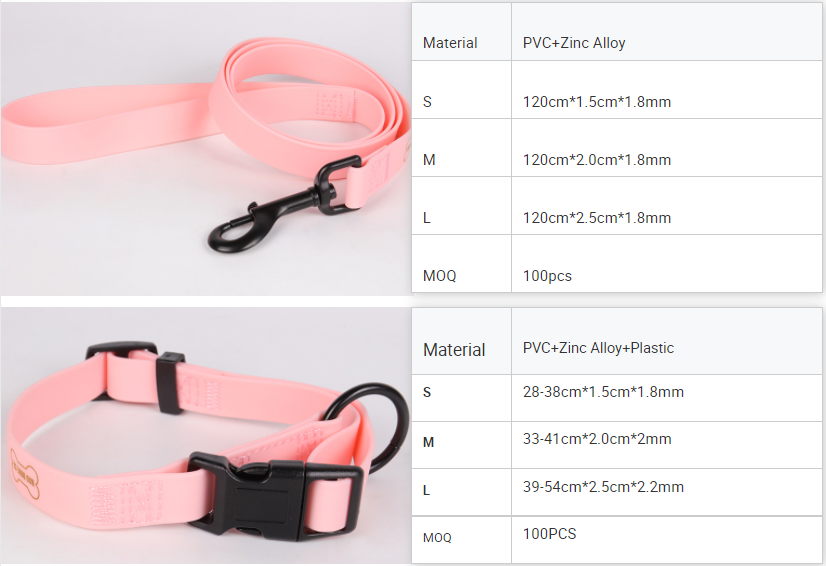 OKEYPETS mīksta PVC mājdzīvnieku kakla siksna 4