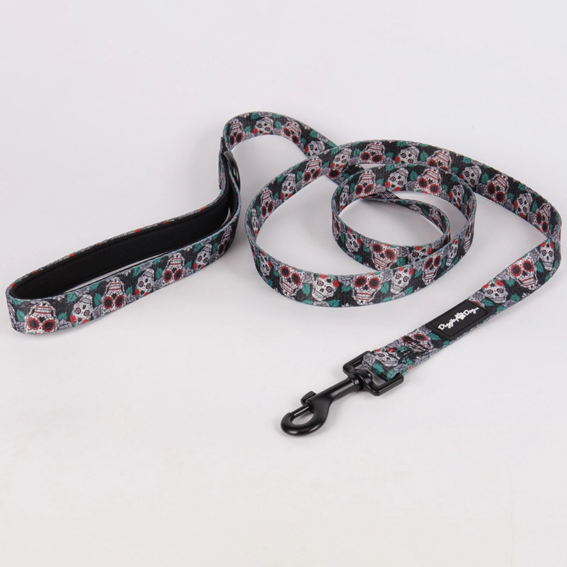 OKEYPETS Nový dizajn mäkký pohodlný obojok pre šteniatka s potlačou a nastaviteľným obojkom na výcvik 11