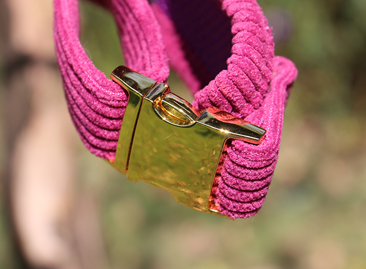 OKEYPETS Custom Corduroy Dog Harness Set-Soft  comfortable 10