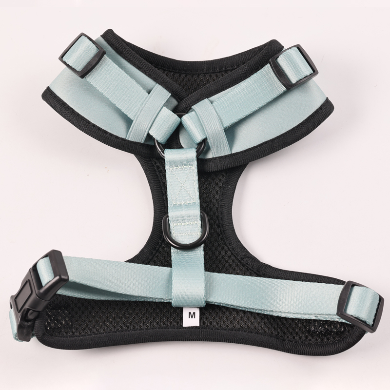 Harnais pour chien en néoprène solide, réglable et à ouverture rapide, avec boucle robuste, fabriqué en gros à partir d'usine. 2