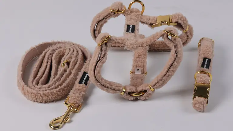 Harnais pour chien Sherpa anti-traction personnalisé avec laisse multifonctionnelle, souple et réglable, anti-étranglement et anti-fugue. 1