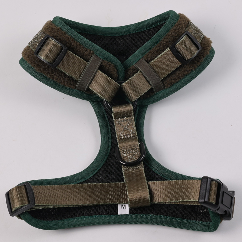 Harnais pour chien Sherpa anti-traction personnalisé avec laisse multifonctionnelle, souple et réglable, anti-étranglement et anti-fugue. 2