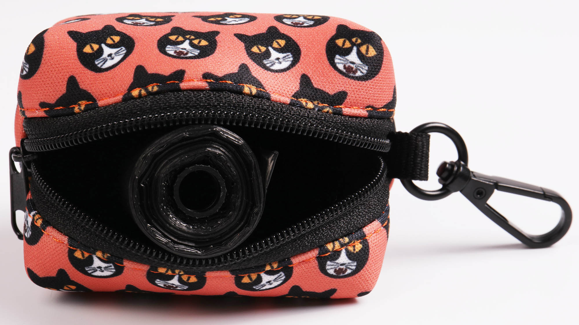 Distributeur de sacs à déjections canines écologiques en néoprène à motifs personnalisés OKEYPETS 2