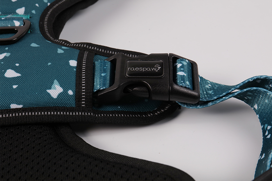 Harnais pour chien OKEYPETS Custom anti-traction, grand format, en Oxford, avec réflecteur, pour l'extérieur. 9