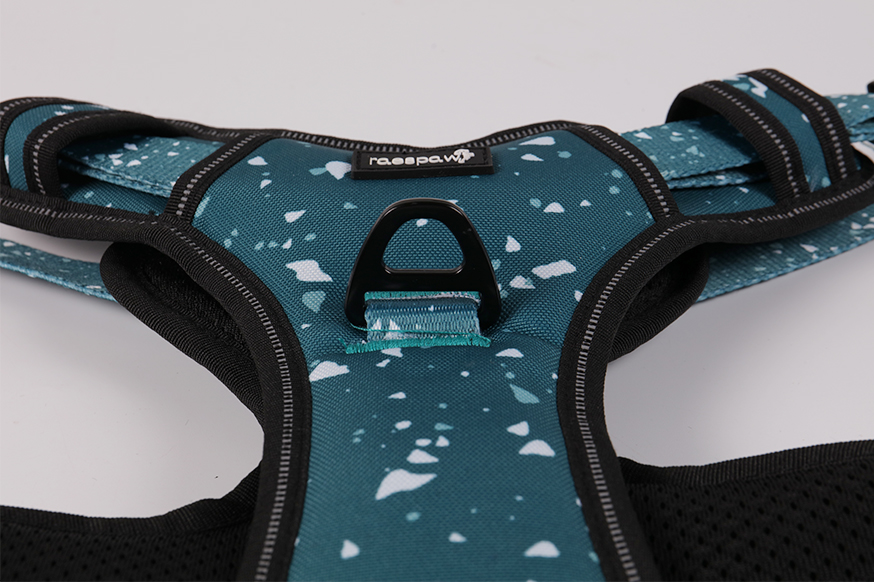 Harnais pour chien OKEYPETS Custom anti-traction, grand format, en Oxford, avec réflecteur, pour l'extérieur. 7