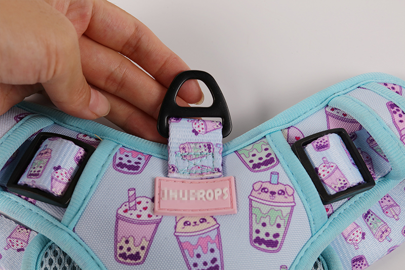 Harnais pour chien OKEYPETS Custom anti-traction, grand format, en Oxford, avec réflecteur, pour l'extérieur. 8