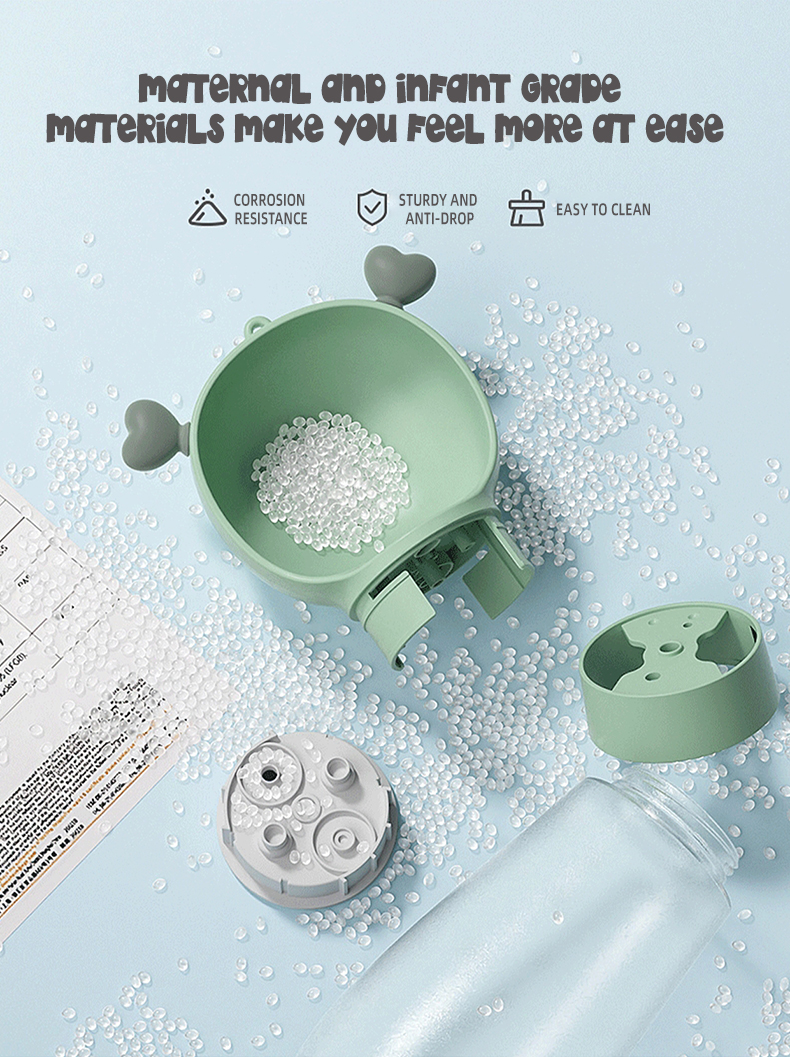 2-i-1 multifunksjonell kjæledyrmatbeholder bærbar vannflaske til hunder drikkeflaske til hunder 22