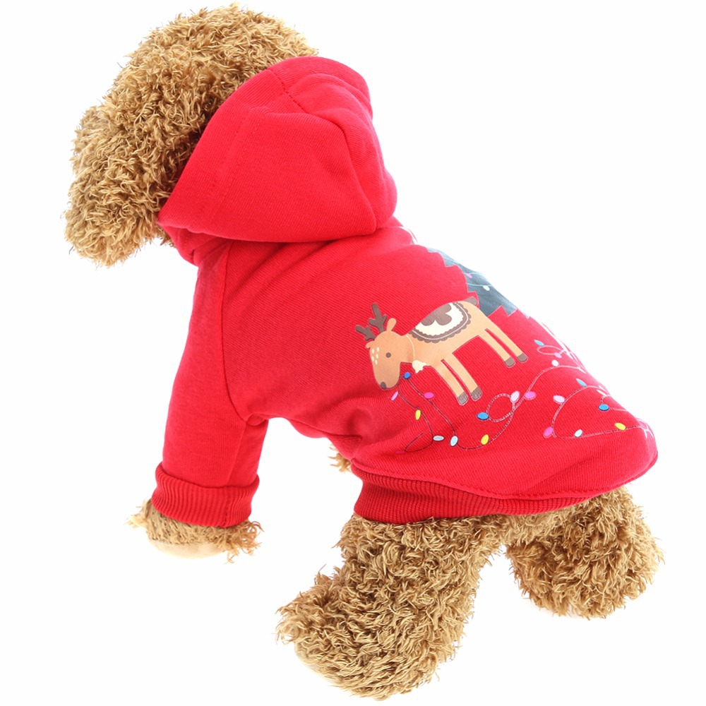 Vêtements de Noël pour petits chiens, nouveautés et ventes en gros. Costume de Noël pour chien et chat, modèle fille/garçon. 5
