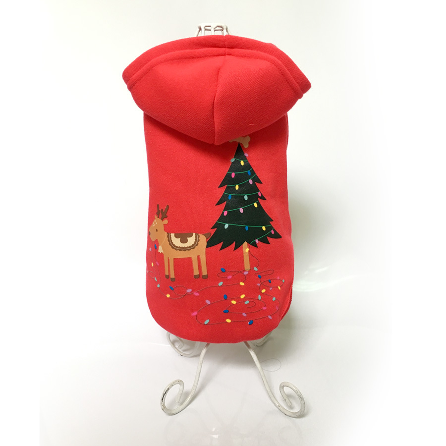 Vêtements de Noël pour petits chiens, nouveautés et ventes en gros. Costume de Noël pour chien et chat, modèle fille/garçon. 16