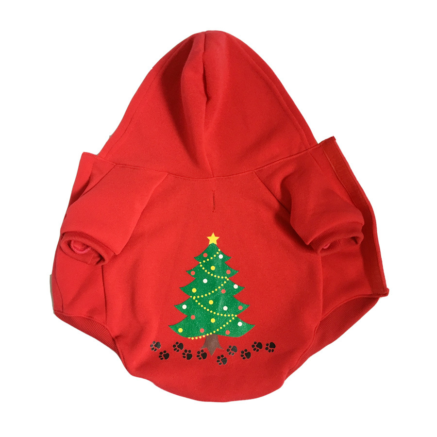 Vêtements de Noël pour petits chiens, nouveautés et ventes en gros. Costume de Noël pour chien et chat, modèle fille/garçon. 12