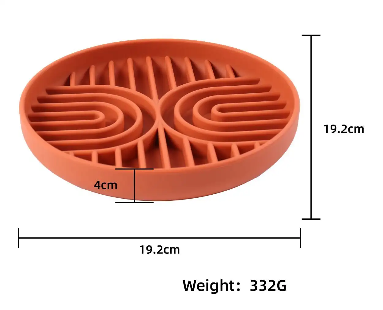 Babhla Miasa Lógó Saincheaptha Puzal Spraoi Ildaite Bándearg Gorm Babhta  Silicone Babhla Friothálaí Ithe Mall do Mhadraí le Cupáin Shúchán | OKEYPETS, image size:1250x1013