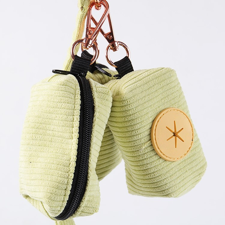 Ensemble harnais pour chien en velours côtelé bleu foncé, pour chiens de petite et moyenne race 6