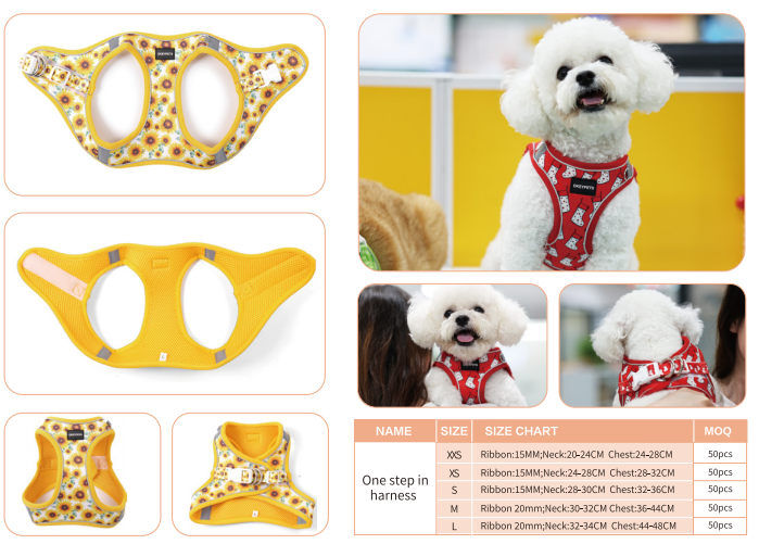 Combien de harnais OKEYPETS possède-t-il ? 5