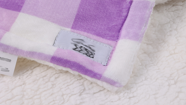 OKEYPETS Couvertures douces personnalisées en sherpa pour animaux de compagnie, couvertures pour chats avec motifs 6