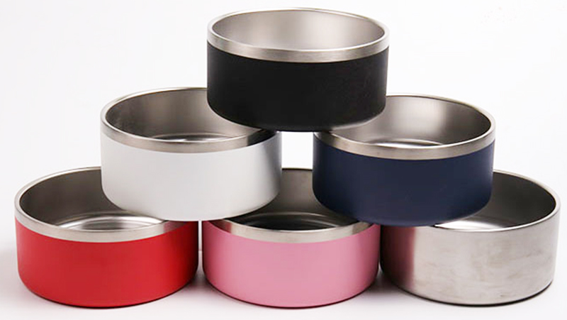  موردون ومصنعون لأوعية طعام الكلاب المصنوعة من الفولاذ المقاوم للصدأ والمانعة للانزلاق | أوكي بيتس 