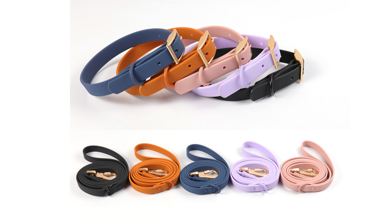 OKEYPETS - Explication détaillée de la laisse et du collier imperméables en PVC pour chien 10