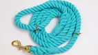 Comfortable Cotton Dog Leash - Fashionable and Durable, 5ft Rope Leash 1
