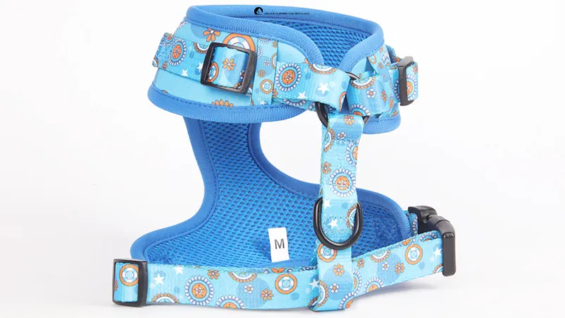 Adjustable Neoprene Dog Harness for Walking - Customizable and Comfortable 1